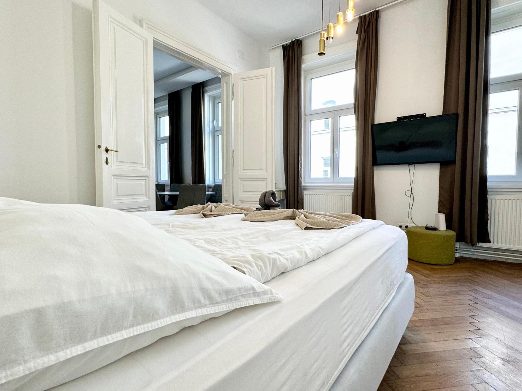 Premium Apartment Located At The Famous Vienna Kutschkermarkt 外观 照片