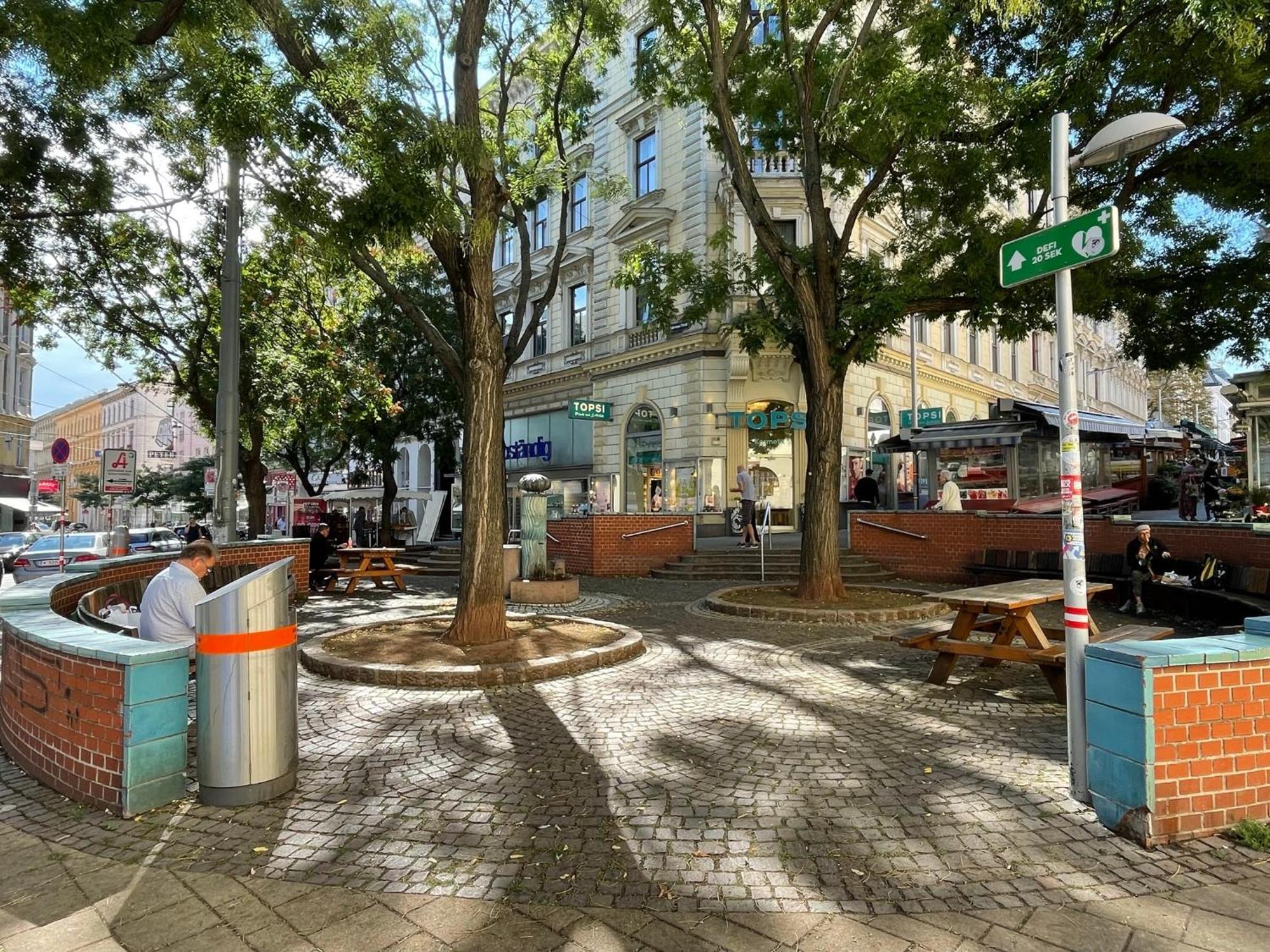 Premium Apartment Located At The Famous Vienna Kutschkermarkt 外观 照片